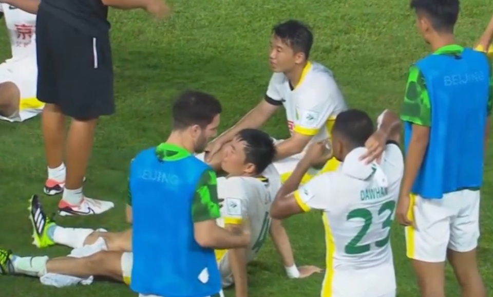 bt, 用阿齐兹的, 国安遭遇伤