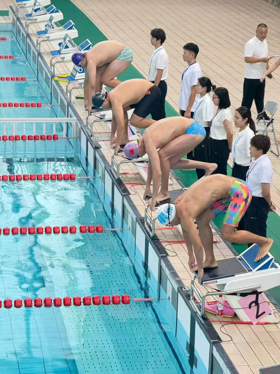 优良的水质, 每一个动作, 入了新活力